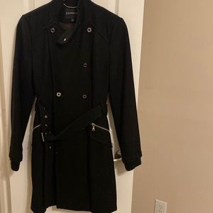 Black winter coat